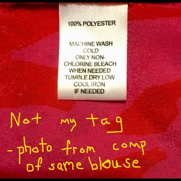 Ann Taylor LOFT Fuchsia Pink & Coral Floral Print Sleeveless Ruffled Blouse - Picture 9 of 9